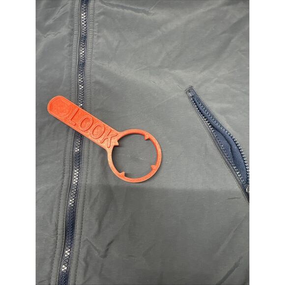 Vintage LL Bean Jacket Women’s Small Blue Warm Up Fleece Windbreaker Coat 90s - Picture 8 of 8